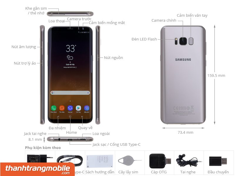 Thay Ép Mặt Kính Samsung S8 / S8 Plus bao nhiêu tiền