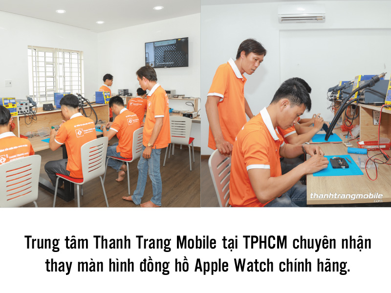 thay màn hình Apple Watch series 4 giá bao nhiêu? 