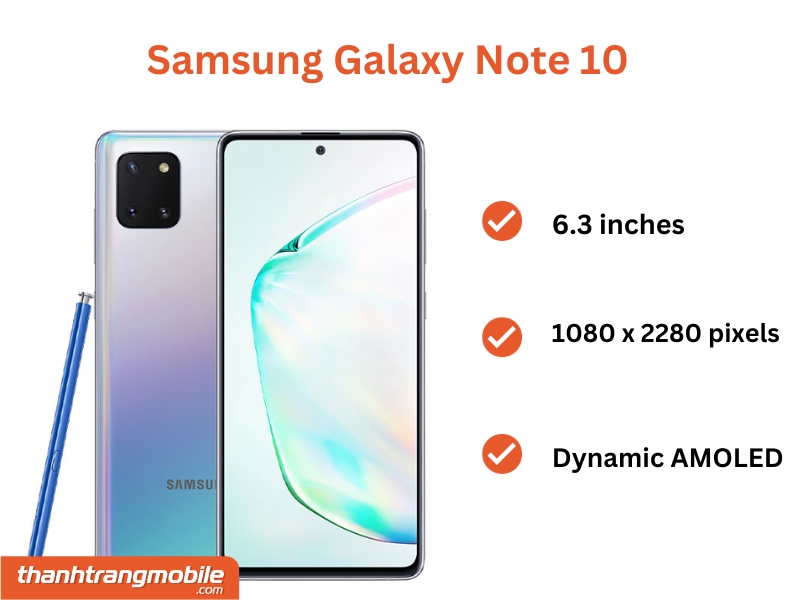 Thay Màn Hình Galaxy Note 10 lấy ngay