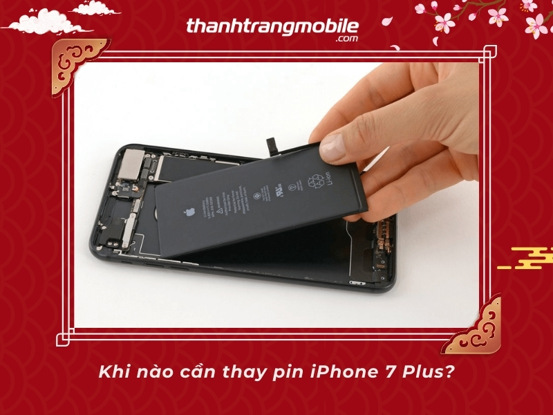 Thay Pin iPhone 7 Plus giá rẻ tphcm